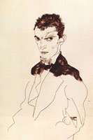 Selbstportrait Egon Schiele