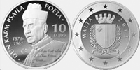 Europasternmünze Silber Malta 2013