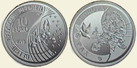 Europasternmünze Silber Belgien 2015
