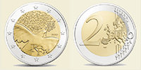 Europasternmünze Silber Frankreich 2015