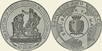 Europasternmünze Silber Malta 2018
