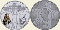 Europasternmünze Silber Spanien 2018