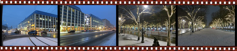 Weihnachtslichter Berlin Unter den Linden 2012